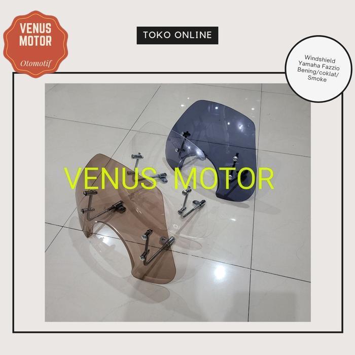 Windshield Yamaha Fazzio 125 Original Dan Terpercaya