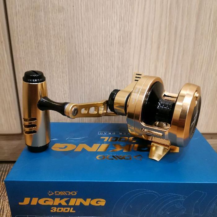 (Ready) Reel Pancing Daido Jigking Gold 200L 300L 400L Overhead Bestseller