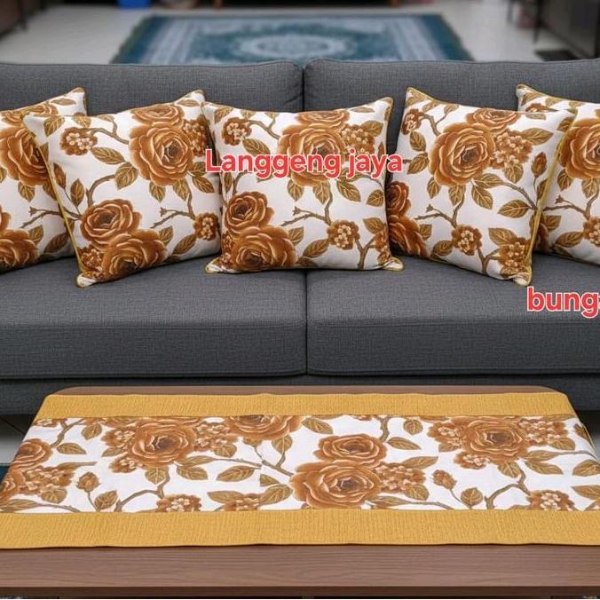sarung bantal sofa 50x50/sarung bantal sofa set AS