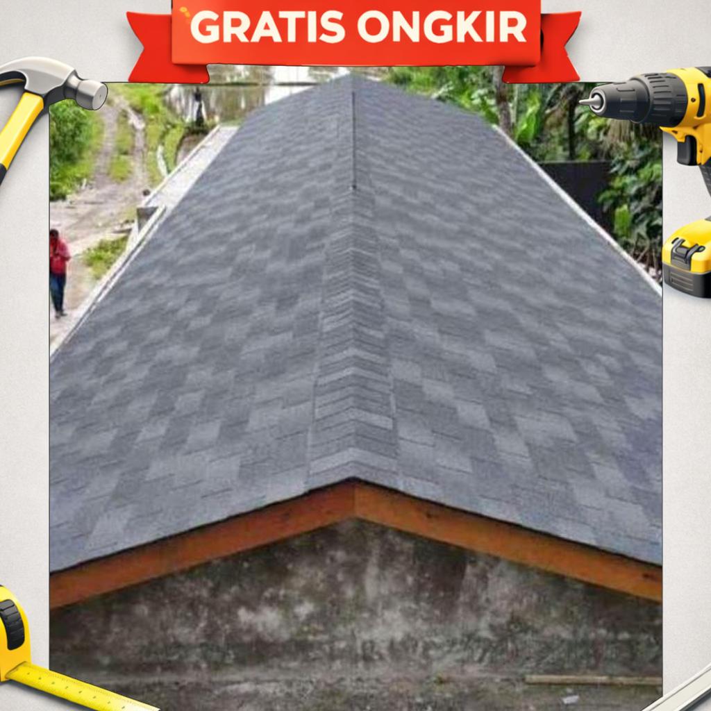 Pasang Genteng Aspal Bitumen