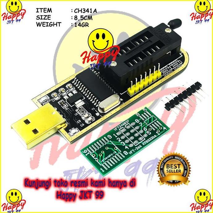 Onair- Ch341A Ch341 Ch 341 A 24 25 Series Eeprom Flash Bios Usb Programer