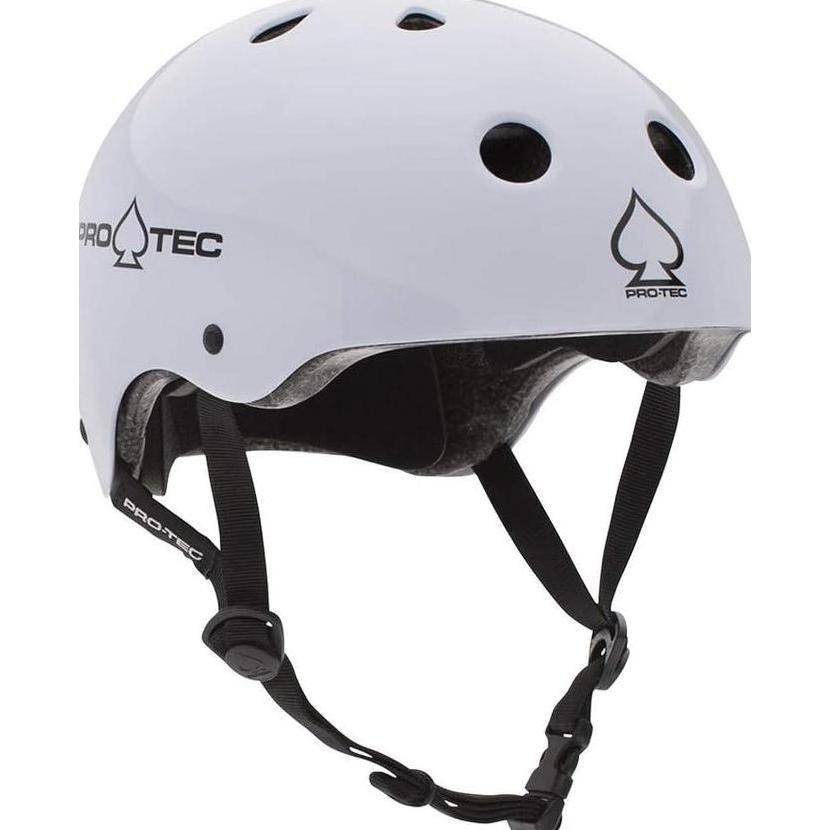 Helmet protec classic, matte white