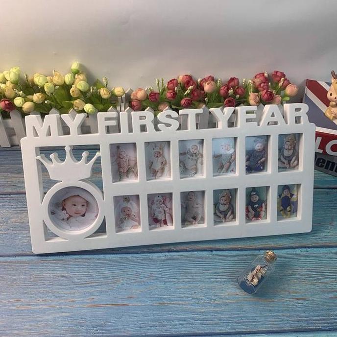 Pigura Foto Memories Bingkai Dekorasi Home 10 Slot Ukuran 3R 4R Frame Figura Dinding PS