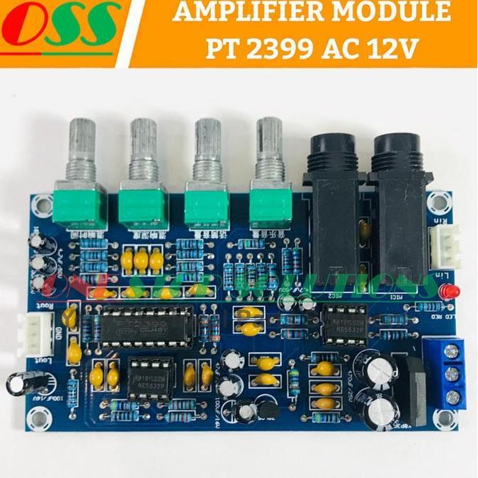 Singover- Kit Echo Mic Audio Reverb Xh-M173 Pt2399 Microphone