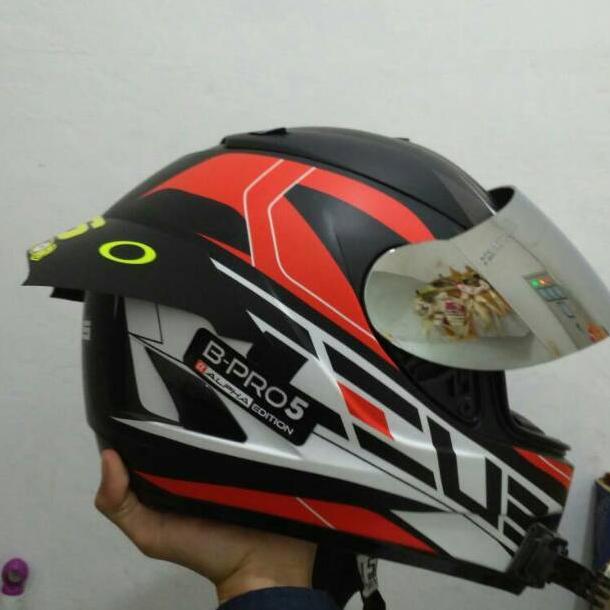 PROMO TERBARU Spoiler Helm Zeus Fullface Atau Wing Helm Zeus