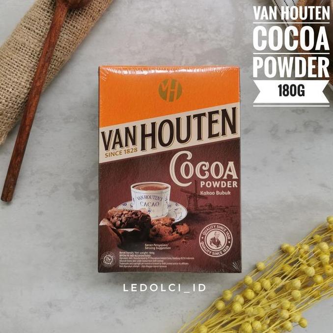 Winwin- Van Houten Coklat Bubuk Cocoa Powder Van Houten 180 Gram