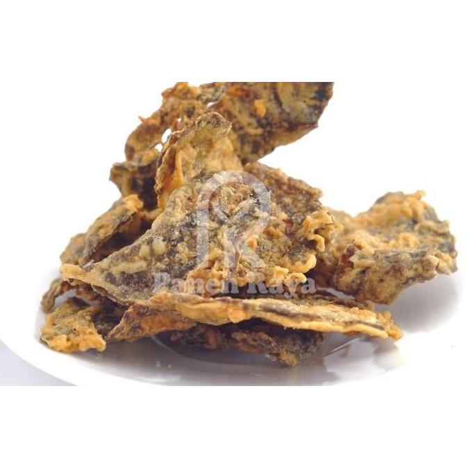 Keripik Paru Sapi Goreng Crispy PR 100gr Camilan Kripik Cemilan