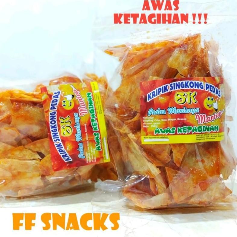 Keripik singkong sk / Keripik singkong balado /Keripik pedas manis