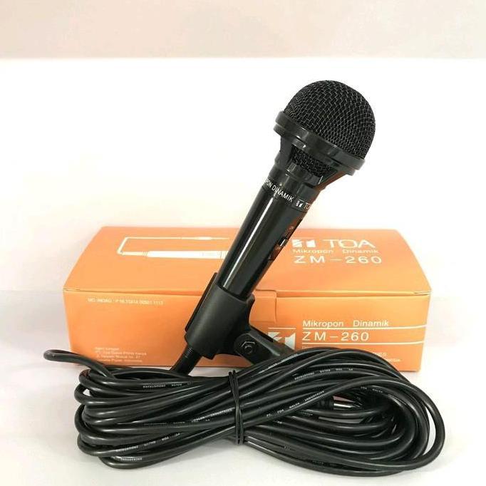 Singover- Toa Mikrofon Kabel Toa Zm-260 Zm 260 Original