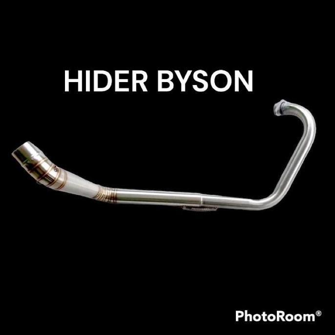 Leher knalpot byson motor yamaha byson