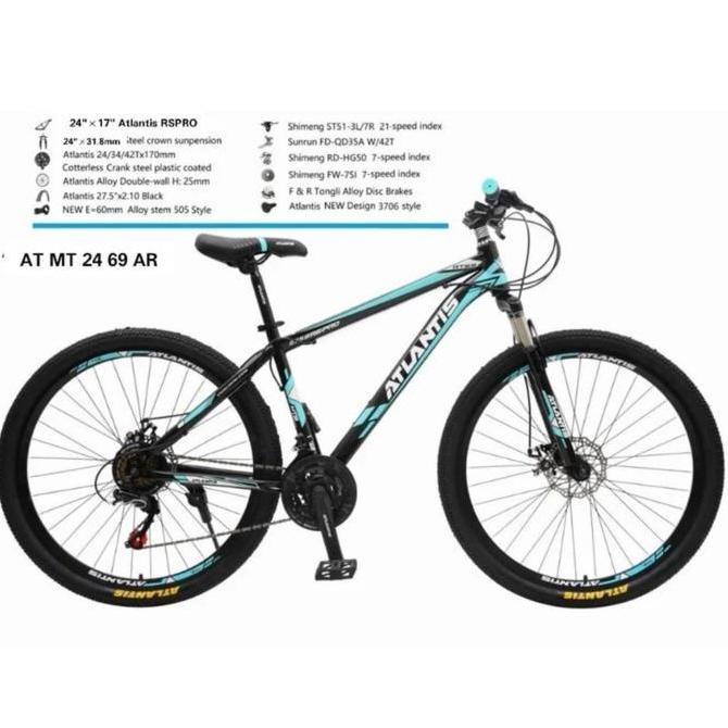 Terlaris Sepeda Gunung Mtb 27.5 Inch Atlantis 69 Ar