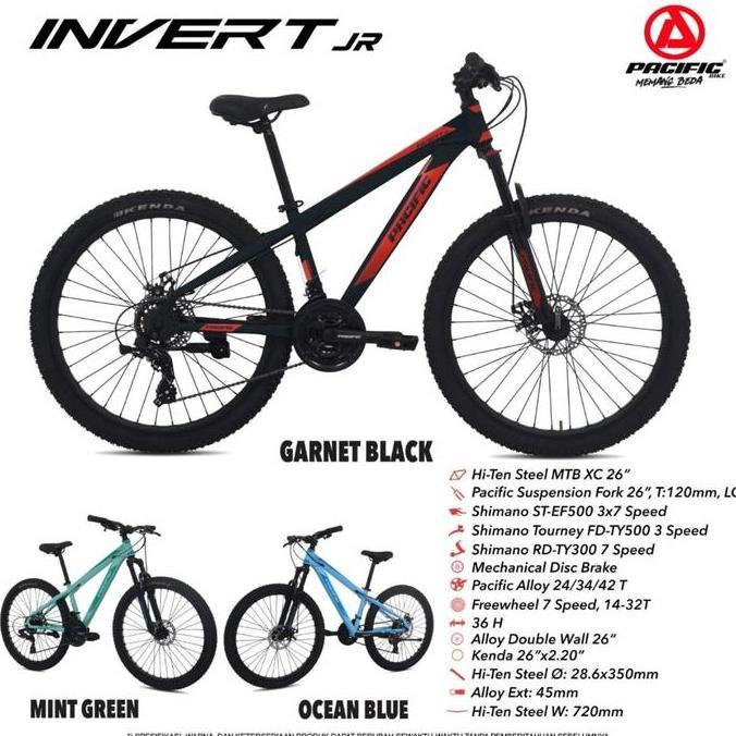 Terlaris Sepeda Gunung (Mtb) 26 Pacific Invert Jr