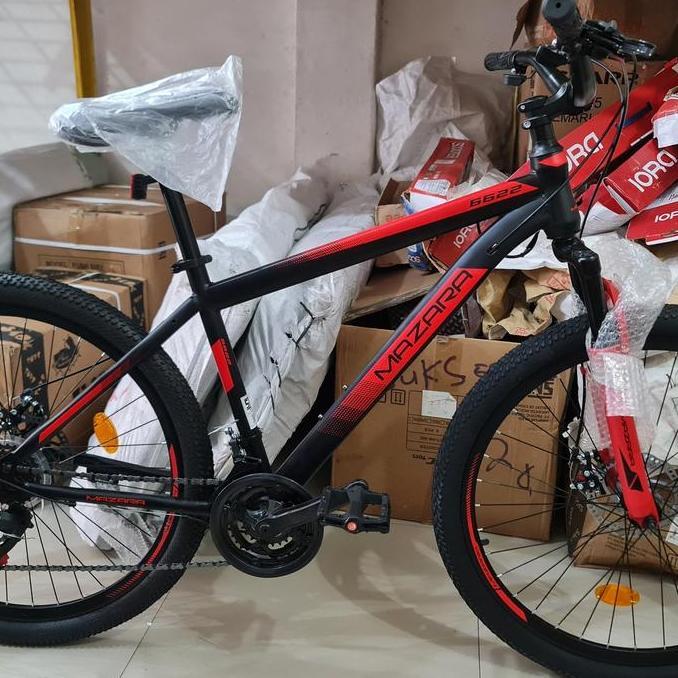 Terlaris Sepeda Mtb Sepeda Gunung 26 Inch Mazara ( Velg Tinggi )