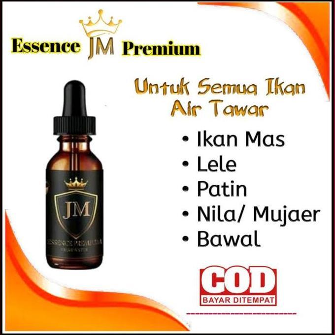 Essence ikan super JM PREMIUM 30 ML | mas nila lele bawal patin mujaer | Umpan mancing harian galata