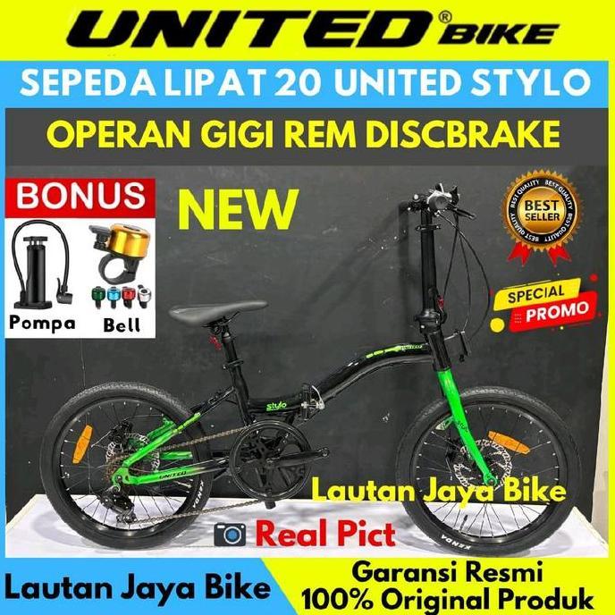 Terlaris Sepeda Lipat 20 Inch United Stylo