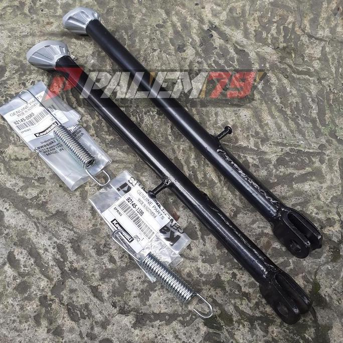 Standar Samping KLX 150 Dtracker Model KTM Plus Per Ori - Panjang 40cm