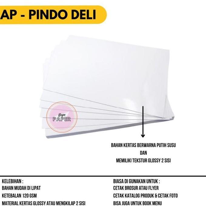 Kertas Art Paper A5 120 gsm / Art Paper A5 120 gr - harga 500 lembar