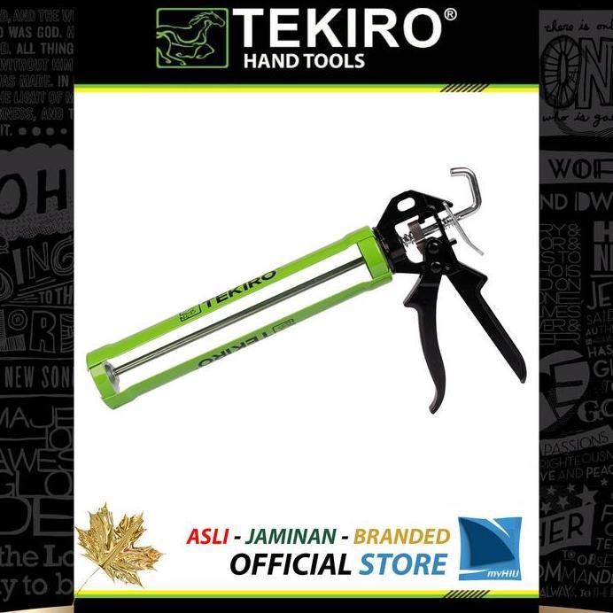 Tembakan Lem Kaca 10,5" inch TERBAIK - CAULKING GUN SEALANT TEKIRO