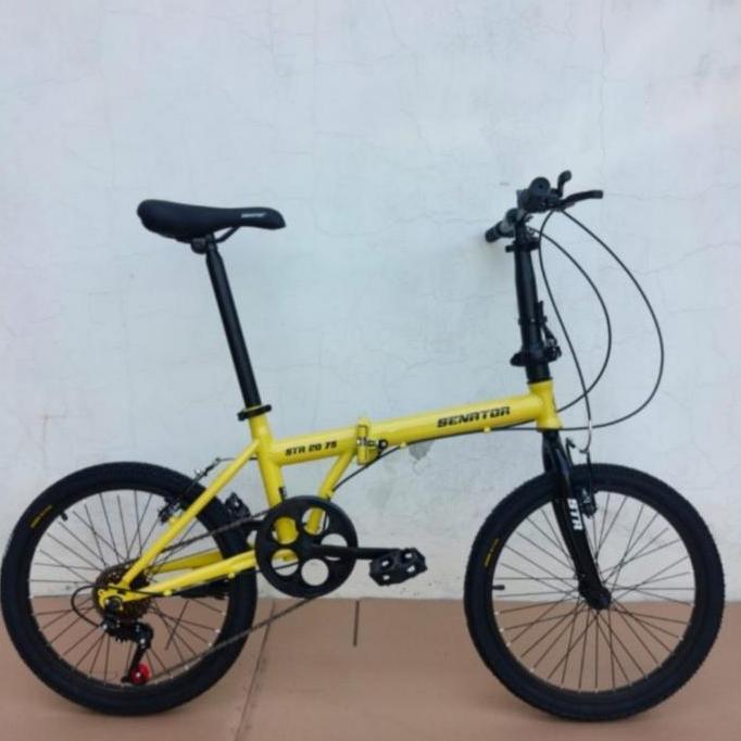 Terlaris Sepeda Lipat Senator 20 Inch 8 Speed