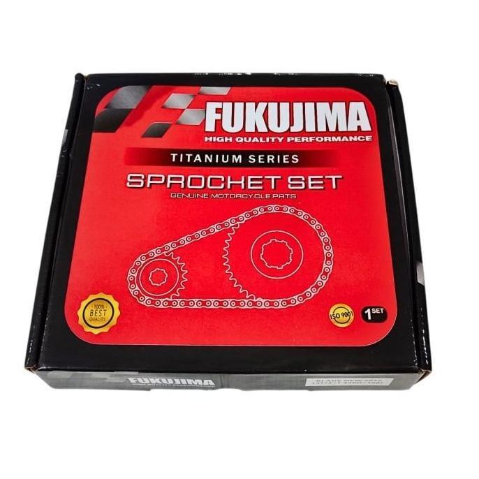 Promo GEAR SET GIR SET CHAIN KIT GEAR PAKET FUKUJIMA JUPITER MX JUPITER MX OLD MX LAMA ORIGINAL Disk