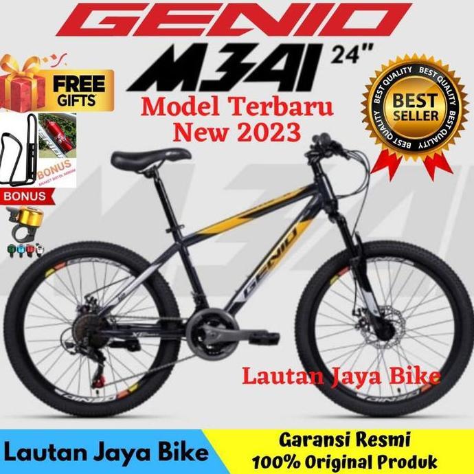 Terlaris Sepeda Gunung 24 Mtb Genio M341 New