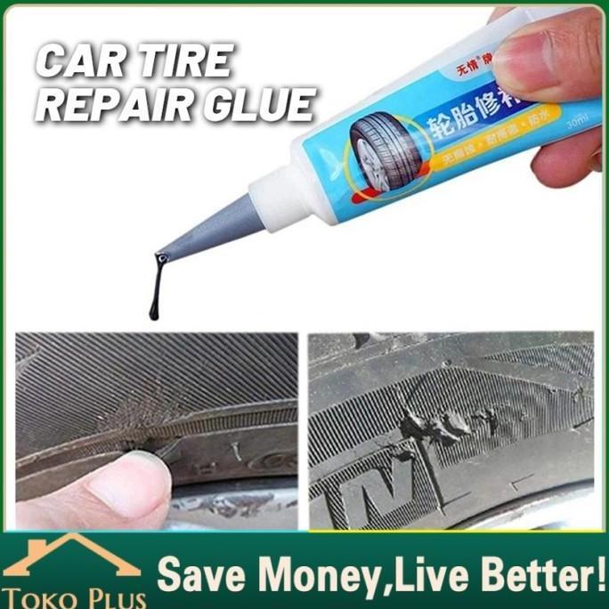 DEWALY Lem Tambal Ban Tire Glue - Lem Ban Luar Anti Bocor Ban Mobil