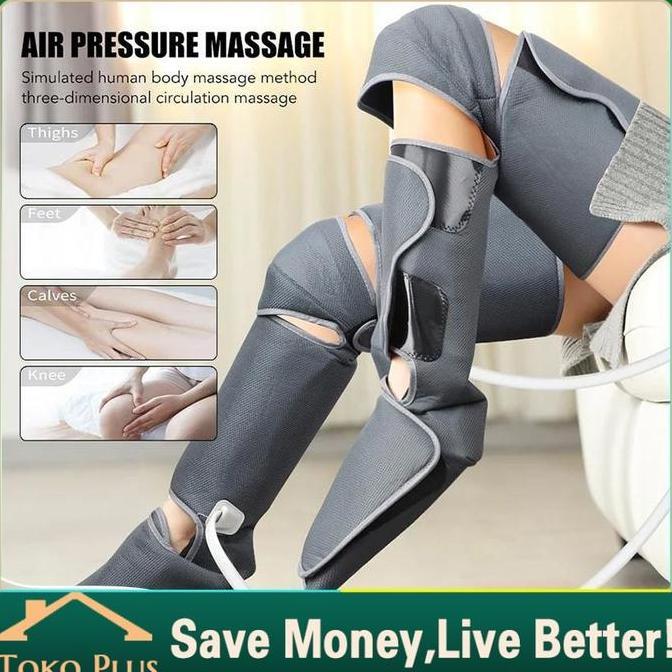 SHIRENLY Alat Pijat kaki all in one Alat pijat pemanas getar kaki lutut betis paha leg feet Massager