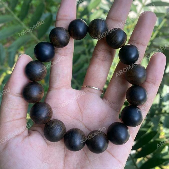 Gelang Gaharu 14 MM - Gaharu Aquilaria Malaccensis