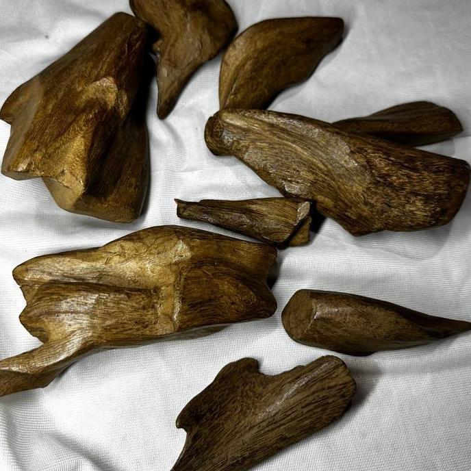 Kayu gaharu triple super 230 gram alami - merauke asgon oud original