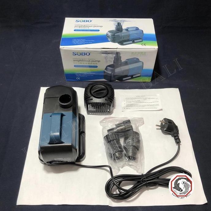 MESIN POMPA CELUP KOLAM IKAN - SOBO BO 4800 KOLAM IKAN KOI