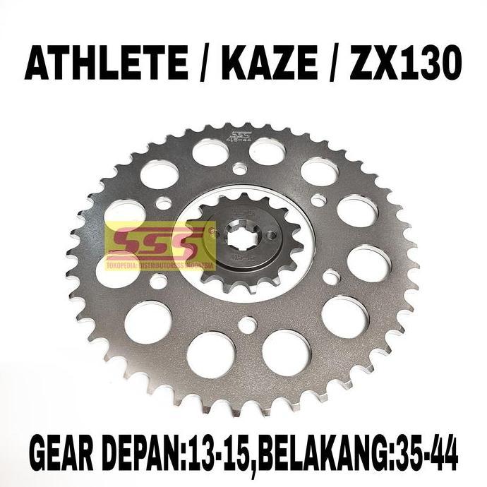 KYUSELLERSHOPS - GEARSET SSS 415 BAJA ATHLETE KAZE ZX130 RANTAI SSS HSBT GIRSET GIR SET GEAR SET