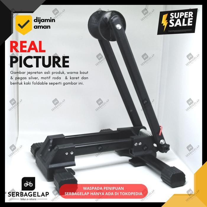 Standar Penyangga Paddock Bike Rack Repair Stand / Rak Display Sepeda Original Dan Terpercaya
