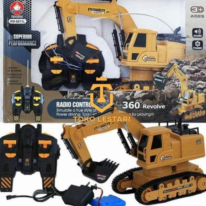 Mainan Remote Control Excavator Beko