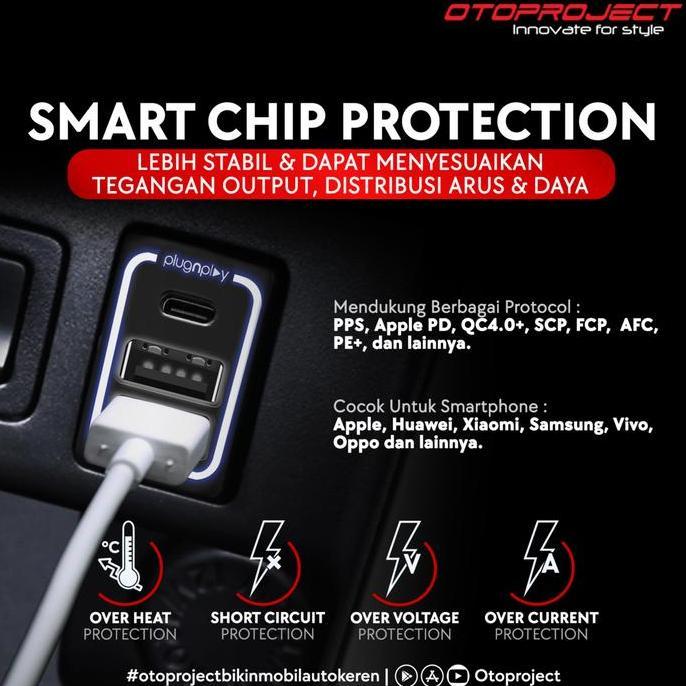 parafelaa - otoproject - usb charger mobil all type | charger usb mobil