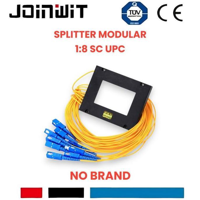 Wkprojec- Passive Splitter / Pasif Spliter 1:8 Fiber Optic Modular