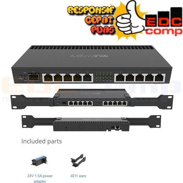 Wkprojec- Mikrotik Router Indoor Rb4011Igs+Rm / Rb4011Igs-Rm / Rb4011Igs Rm