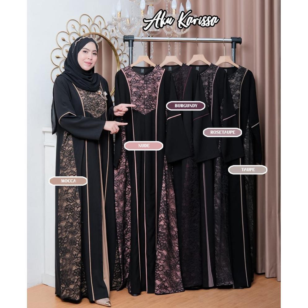Aku karissa gamis hanania / hanania dres aku karissa / aku karissa hanania dress / gamis aku karissa