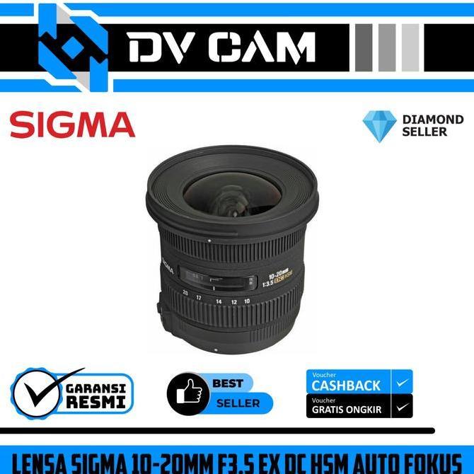LENSA SMA 10-20MM F/3.5 EX DC HSM FOR NIKON & CANON