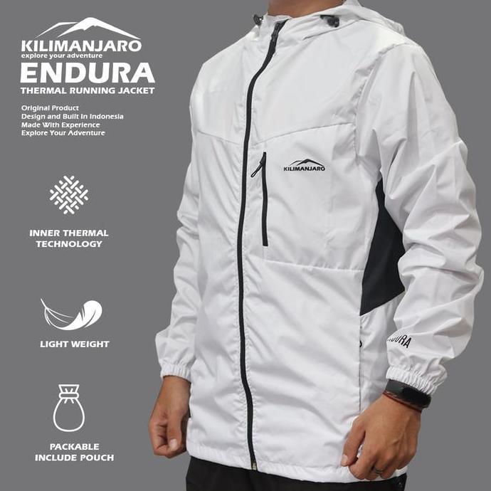 Kilimanjaro Endura Running Jacket - Jaket Running - Jaket Lari - Jaket Olahraga