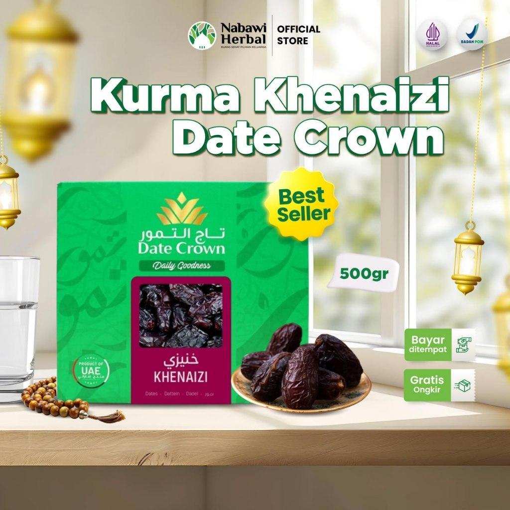 Date Crown - Kurma Date Crown Khenaizi Kheinazi Khenezi 500Gr