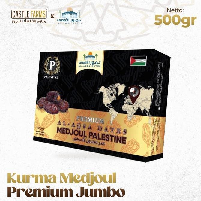 Al Aqsa - Kurma Medjool Palestina Premium 500gr | Kurma Medjoul Palestin