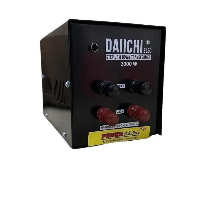 AVR / Trafo Step Up and down 2000 W 220V 110 V 2000 Watt DAIICHI STEP UP & DOWN TRANSFORMER