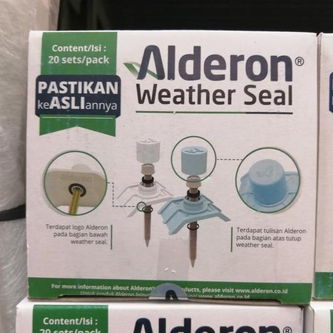 Lansungkirim- Alderon Skrup Roofing Original / Alderon Weather Seal