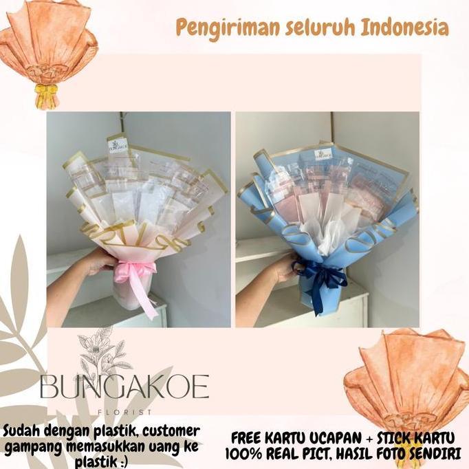 elimasanuk - money bouquet kosong - buket uang kosong bucket uang kosongan money bucket kosong buket