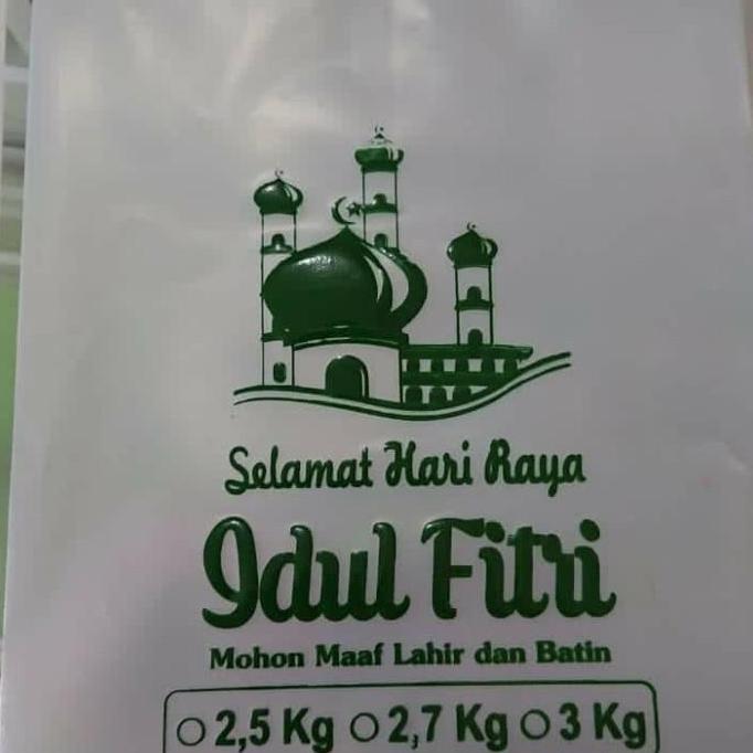 plastik beras 3 kg dan zakat fitrah