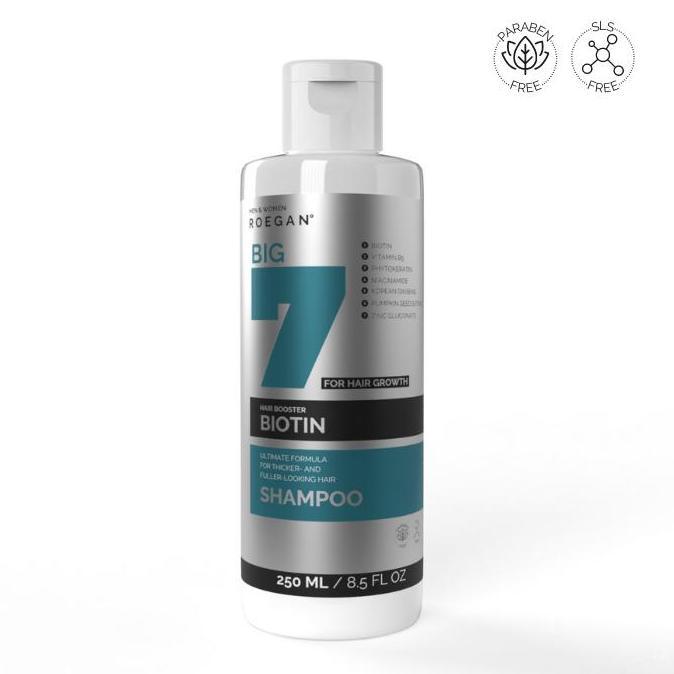KIKI_GROSIR - ROEGAN BIOTIN SHAMPOO HAIR LOSS (SAMPO RAMBUT RONTOK) - VITAMIN RAMBUT