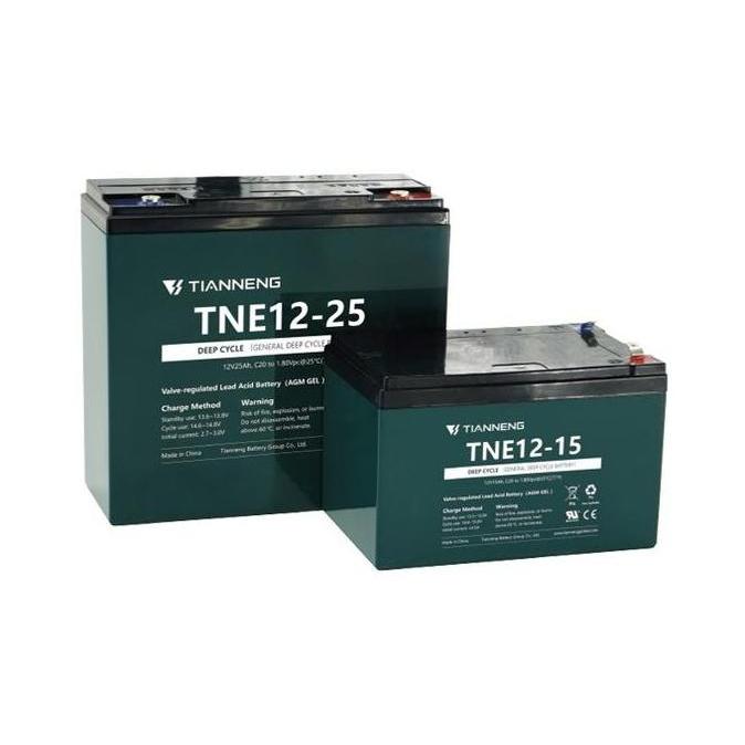 Tianneng Aki Selis 12V 15AH Tian Neng Aki Sepeda Listrik 12V 14AH