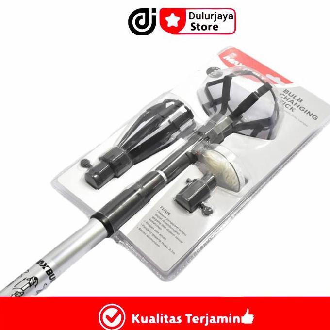 Puncakx- Krisbow Tongkat Aluminium Pengganti Lampu