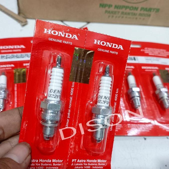 DE85 - Busi asli Honda AHM Grand Supra Mio Jupiter Vega U22 denso original honda Motor