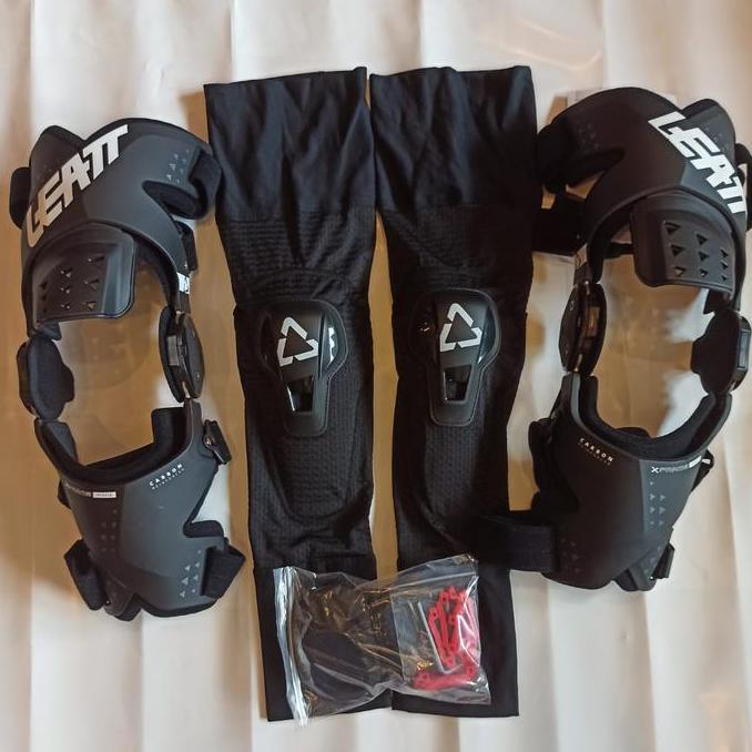 Knee Brace Leatt X-Frame Hybrid Black / NEW LEATT KNEE BRACE MX MTB